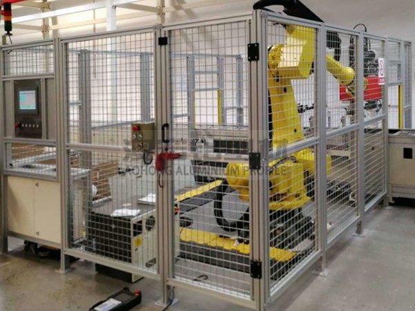 機(jī)器人安全門鋁型材