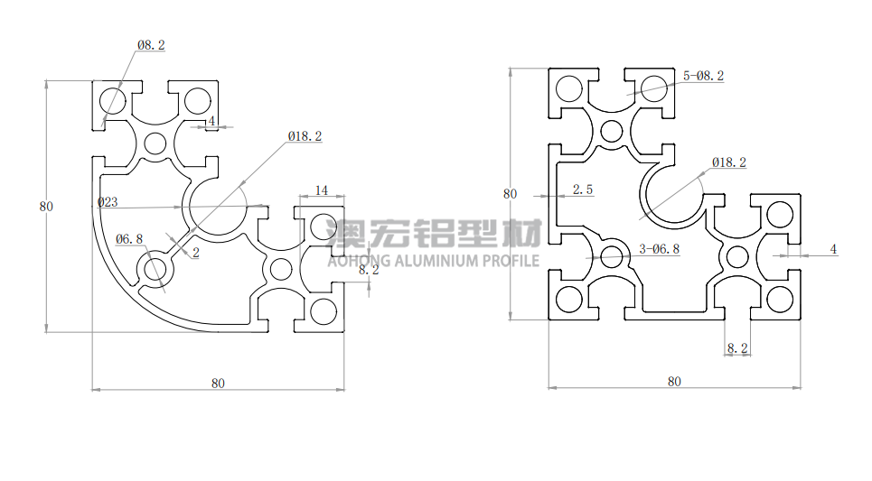 國標工業(yè)鋁型材8840介紹